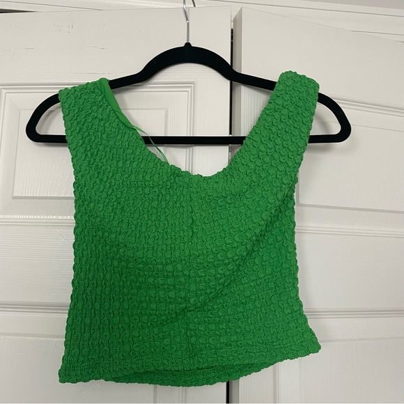 Zara 2pc set green size medium bottoms and small top - Picture 3 of 10